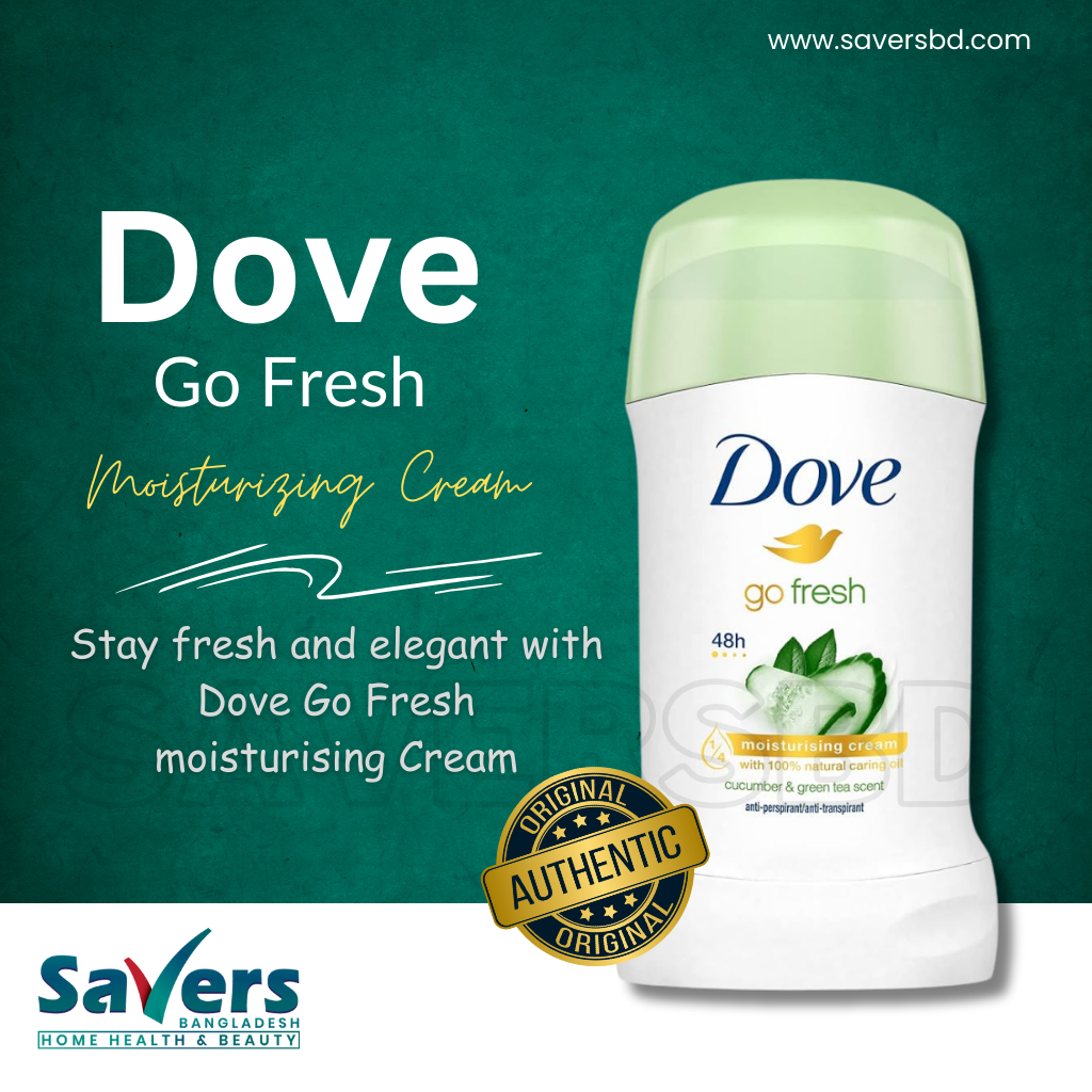 Dove - Go Fresh Moisturising Cream 48h - 40ml