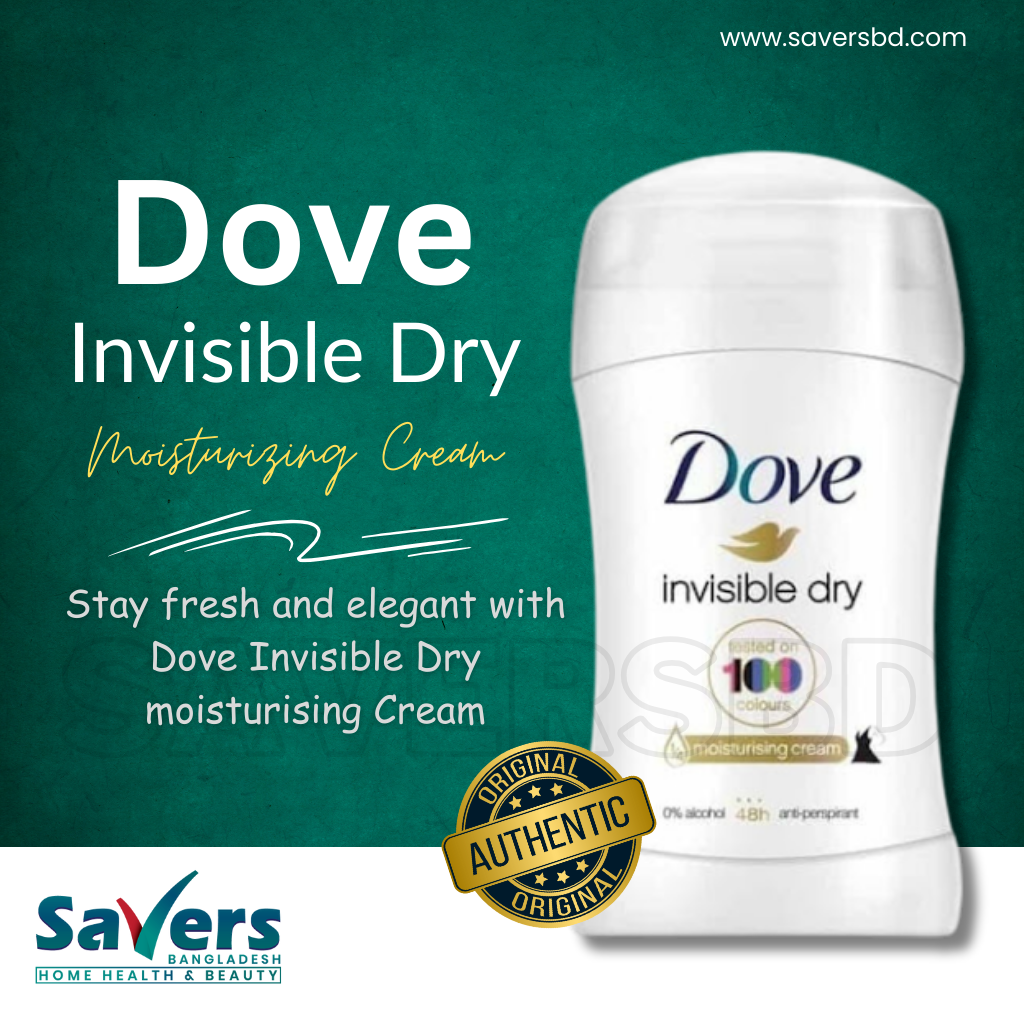 Dove Invisible Dry Antiperspirant Deodorant Stick