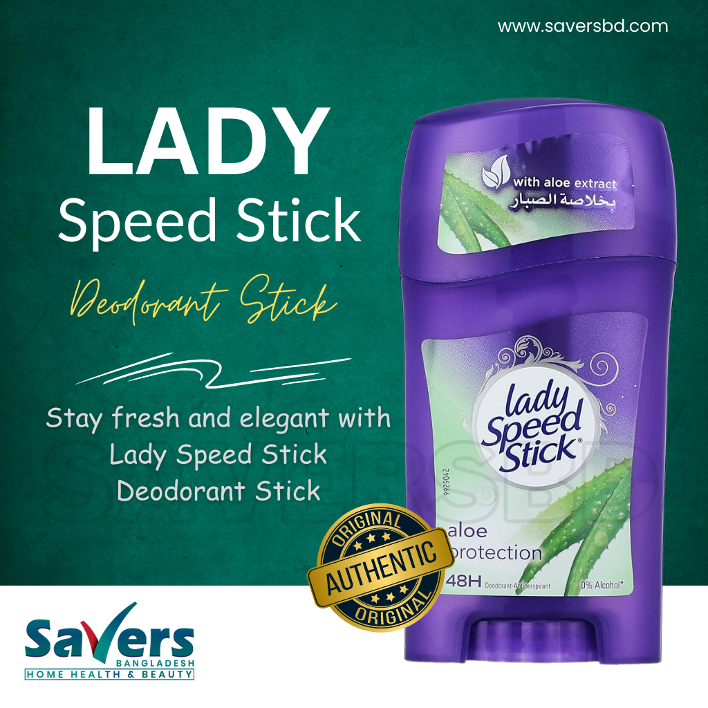 Lady Speed Stick Antiperspirant Deodorant Aloe Sensitive