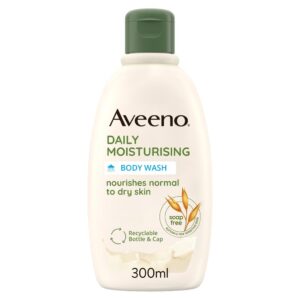 Aveeno Daily Moisturising soap-free shower gel vegan skin care shower gel for normal to dry