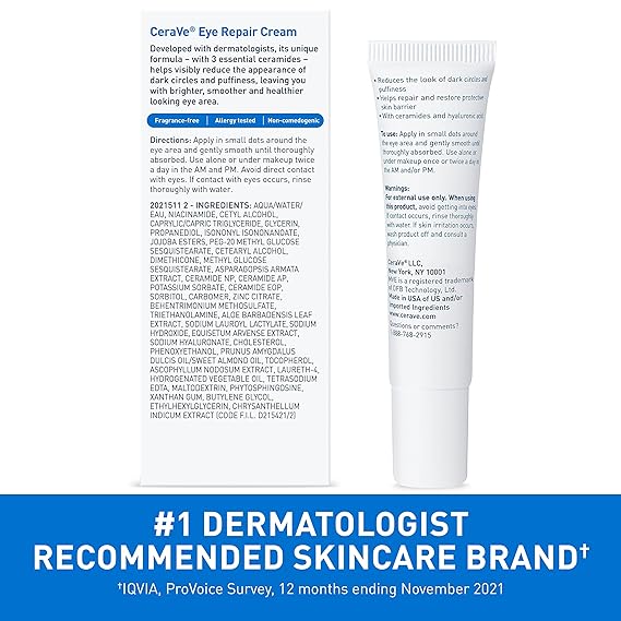 Cerave Eye Repair Cream 14.2 g - Image 2