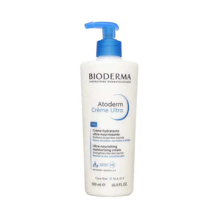 Bioderma Atoderm Ultra Nutrient Cream Normal to Dry Skin 500ml - Image 2