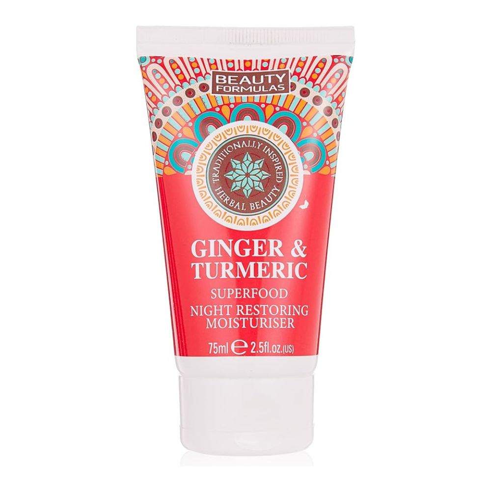 Beauty Formulas Ginger & Turmeric Superfood Night Restoring 75ml