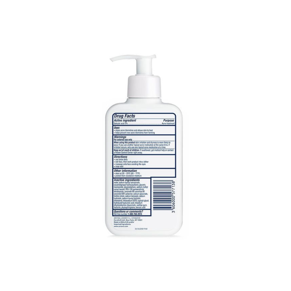 Cerave Acne Control Cleanser 237ml - Image 2