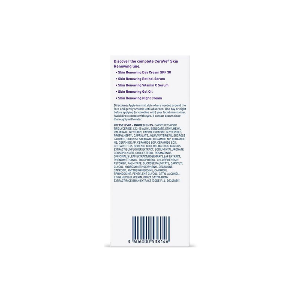 CeraVe Skin Renewing Gel Oil 29ml - Image 2