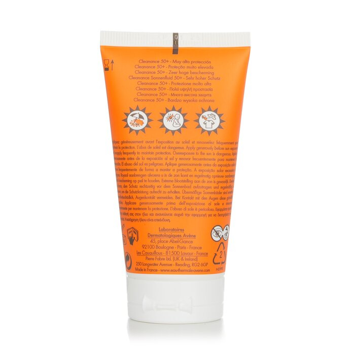 Avene Very High Protection Cleanance Solar SPF50+ 50ml - Image 2