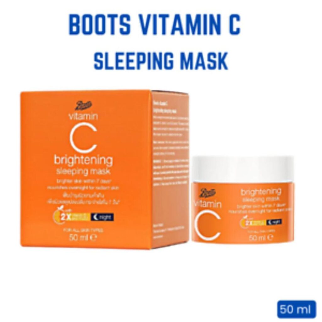 Boots Vitamin C Brightening Sleeping Mask - Image 2