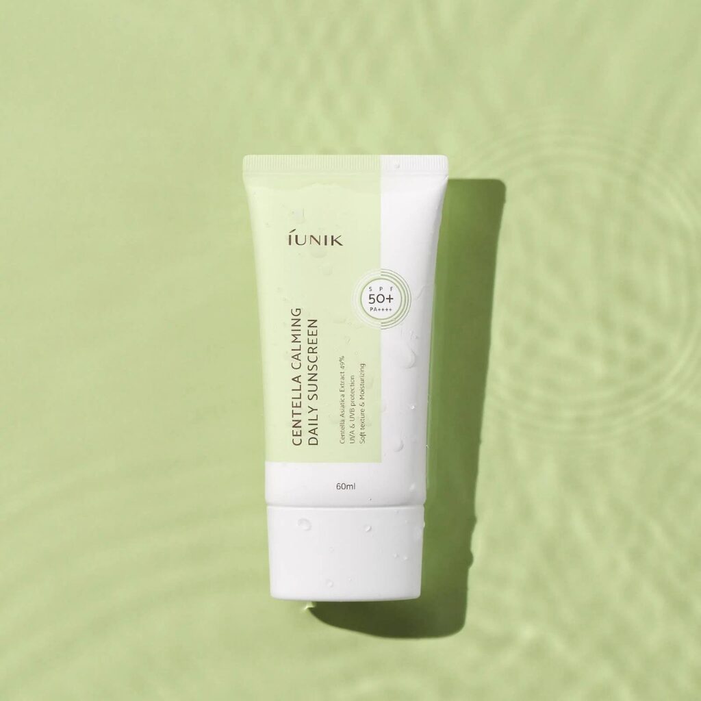 iUNIK Centella Calming Daily Sunscreen 60ml - Image 2