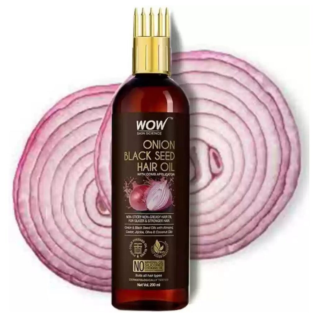 WOW Skin Science Onion Black Seed Hair Oil - Image 2
