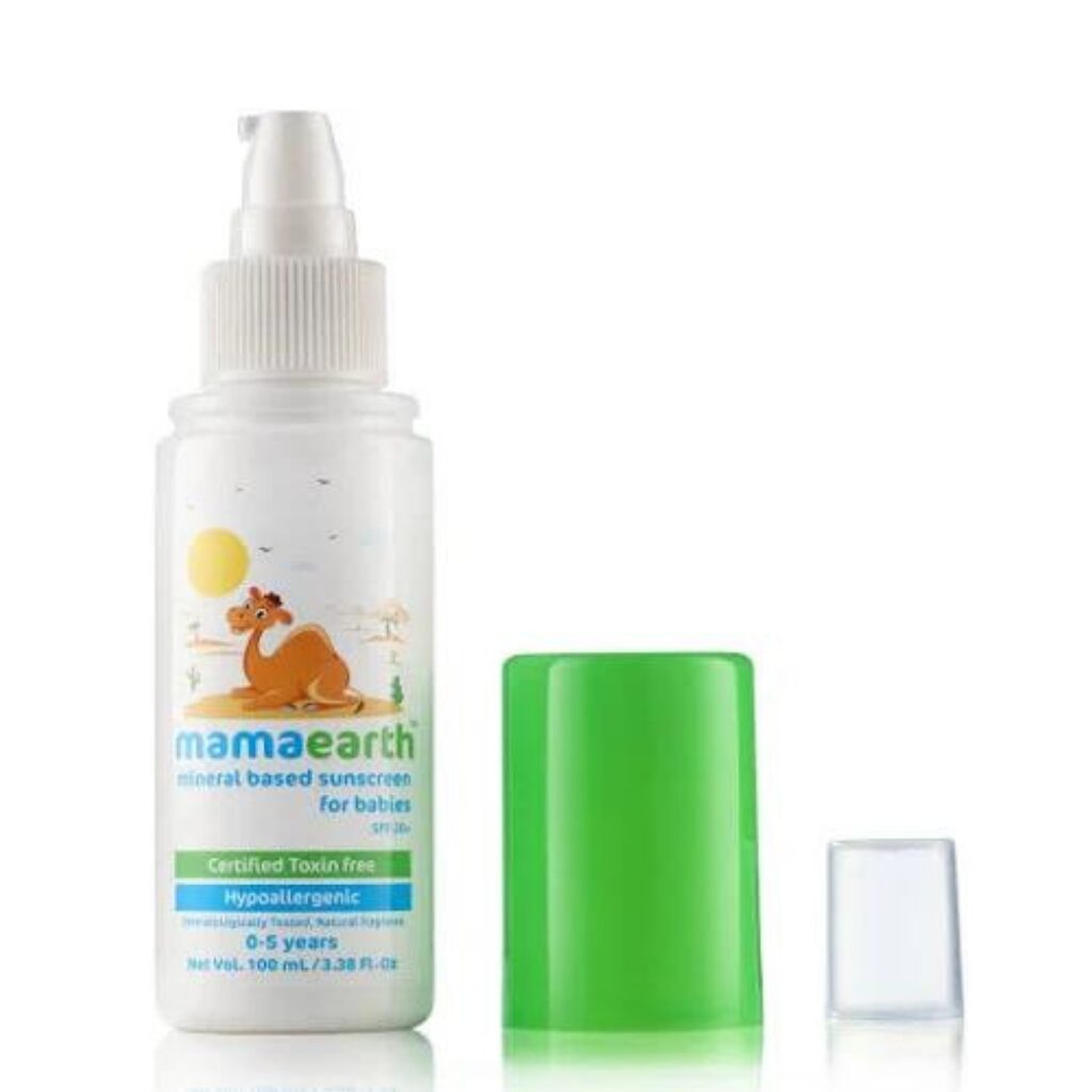 Mamaearth Mineral Based Sunscreen Baby Lotion Spf 20+ - Image 2